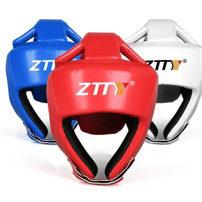 PU چمڑے کے باکسنگ ہیلمیٹ